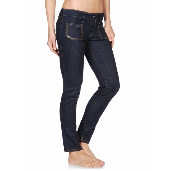 Diesel + Edun Ed Paty Ankle Stretch Cotton Jeans Pants Trousers Denim 30 $228 - Picture 3 of 6